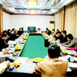 協會領導來我廠參觀會議